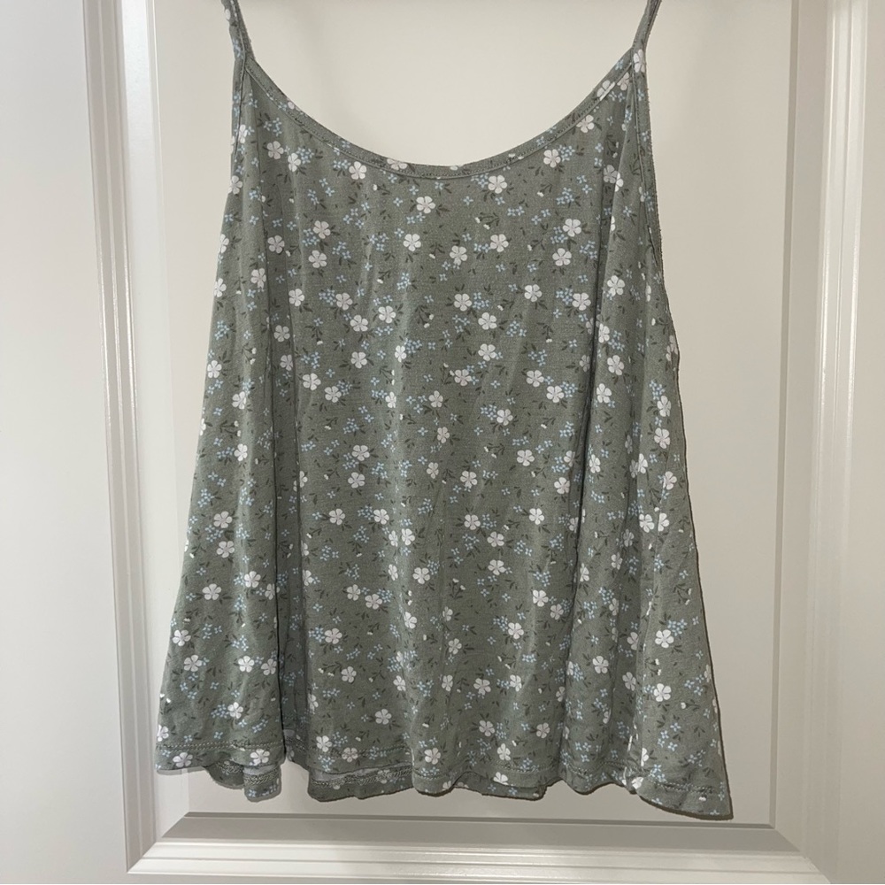 Floral tank top